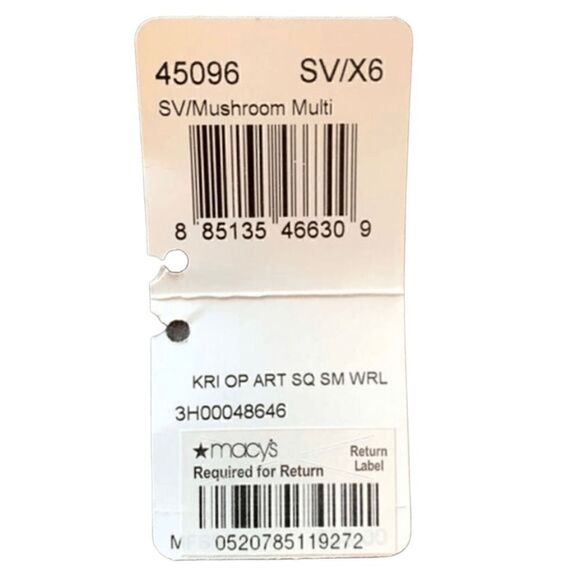 NEW Coach Kristen OP ART Sequin Wristlet #45096 Signature Canvas Bronze Taupe - Picture 3 of 8